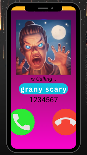 Granny scary Fake Call. Screenshot 2
