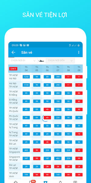 San Ve May Bay Gia Re - 12Bay.vn Screenshot 2