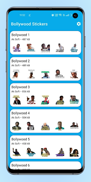 Bollywood Stickers Screenshot 1