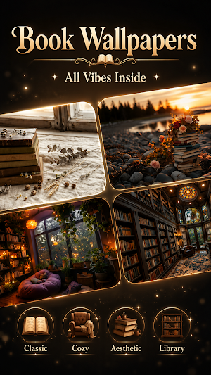 Book Wallpapers & Backgrounds Screenshot 2