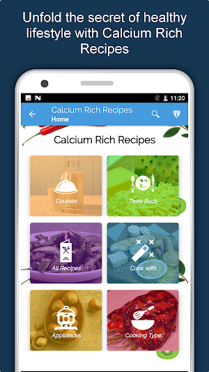 Calcium Rich Food Recipes: Healthy Offline Book Screenshot 1