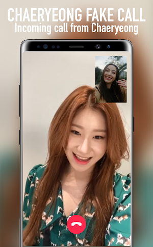 Chaeryeong Fake Call Screenshot 2