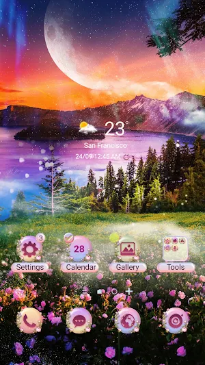 Ethereal Landscape - Wallpaper Screenshot 0