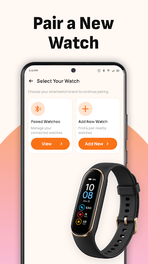 Smart Watch Bracelet App Screenshot 3