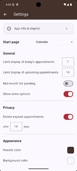 CaSch! Calender & Scheduler Screenshot 0