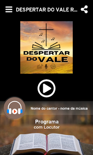 Despertar do Vale Rádio Web Screenshot 1