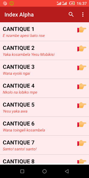 Cantiques lingala Screenshot 1