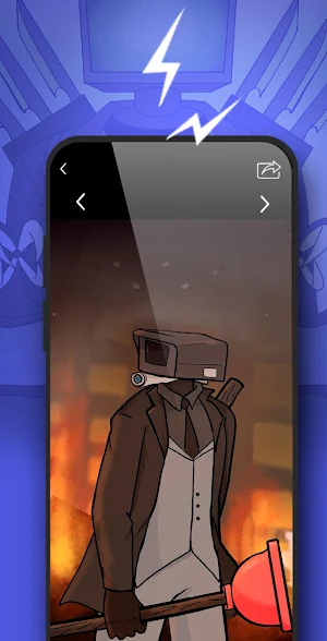 Plunger Cameraman Wallpaper Screenshot 3