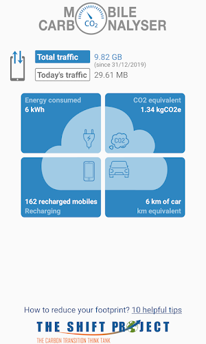 Mobile Carbonalyser Screenshot 0