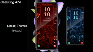 Samsung A74 Launcher Wallpaper Screenshot 1