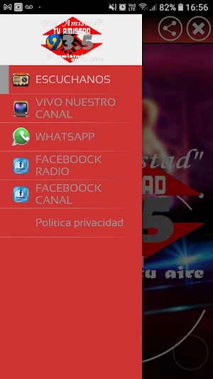 Radio tv Amistad Screenshot 0
