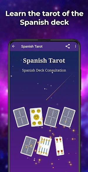 Tarot Spanish Deck - Card Reading Spain Screenshot 1
