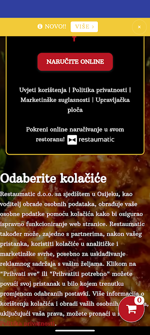 Pizzeria Novi Markuš Screenshot 0