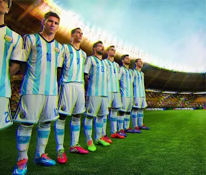 Argentina Football Team HD Screenshot 0