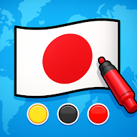 Flag Draw & Color Master