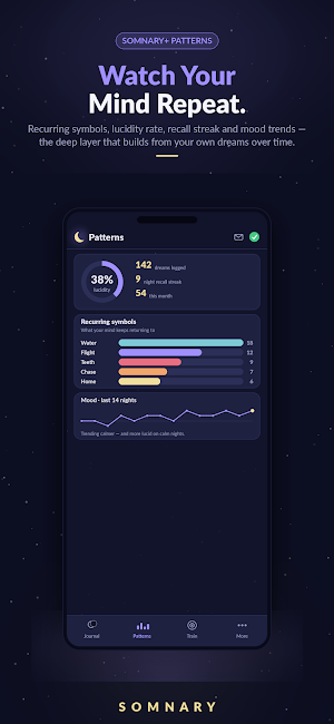 Somnary: Private Dream Journal Screenshot 2