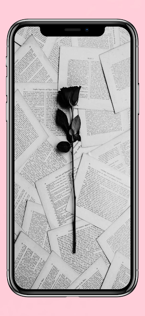 White wallpaper Screenshot 0