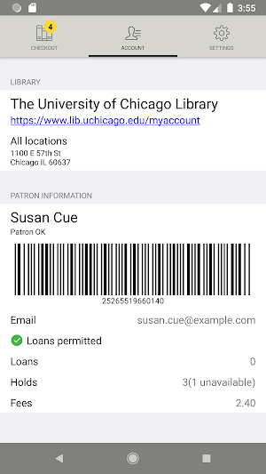 Checkout UChicago Screenshot 2