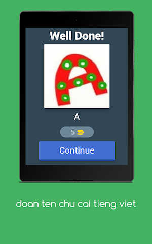 đoán chữ cái tiếng việt Screenshot 1