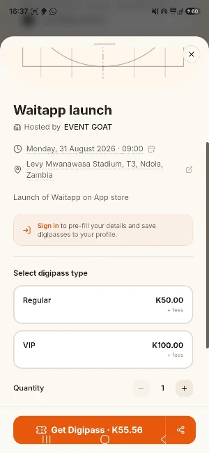 WaitApp Screenshot 1