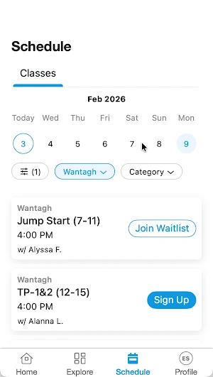 Long Island Health and Racquet Screenshot 1