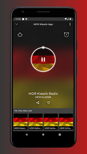 MDR Klassik App Radio Screenshot 1