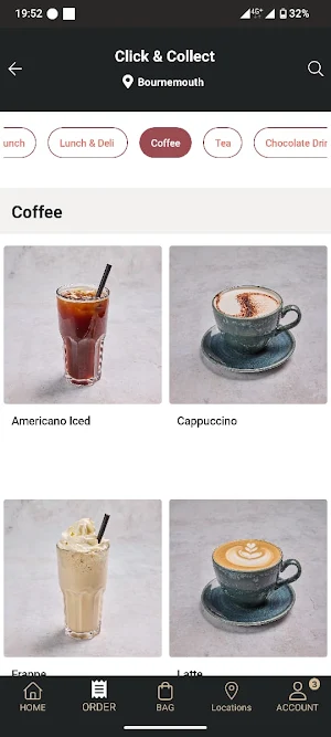 Esquires Coffee Screenshot 2