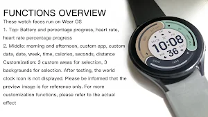 Tricolor Colored For Wear OS Screenshot 3