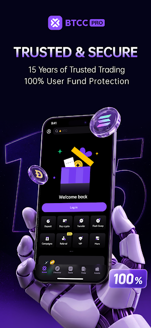 BTCC Pro: Trade Crypto, Stocks Screenshot 0