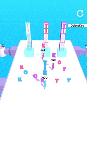 Word Race 3D Screenshot 2