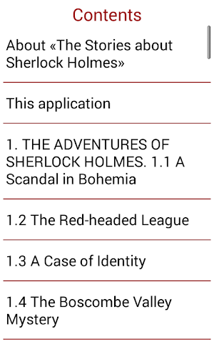 Stories about Sherlock Holmes Screenshot 2