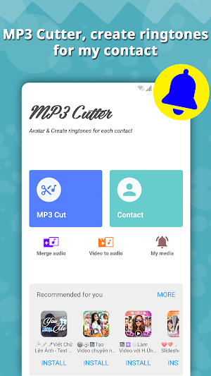 Free Ringtone Maker - MP3 Cutter and Merger Screenshot 0