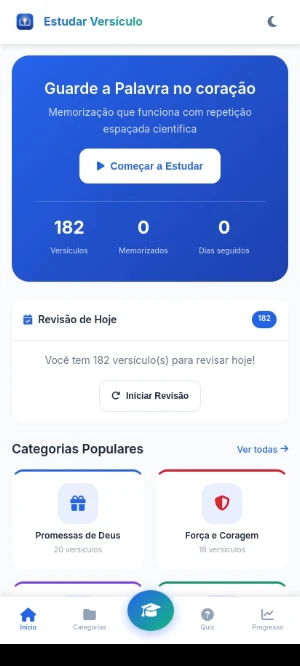 Estudar Versículos Screenshot 0