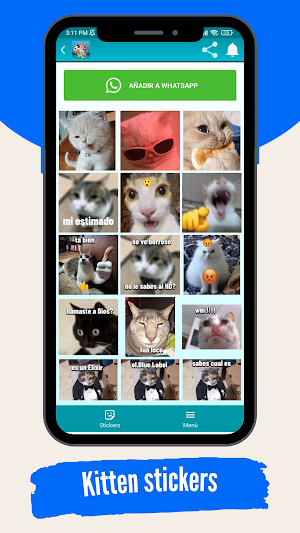 WASticker: Stickers Cats Meme Screenshot 3