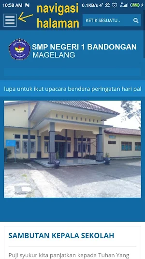 SMPN 1 Bandongan Magelang Screenshot 1