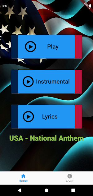 National anthem of USA Screenshot 0