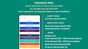 Financial Pro – FD EMI RD Calc Screenshot 0