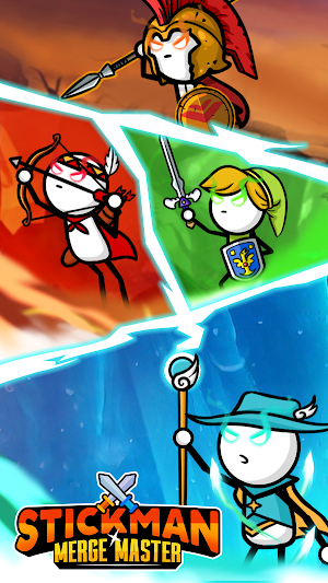 Stickman Merge Master Screenshot 0