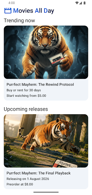 Movies All Day | Play Samples Screenshot 0
