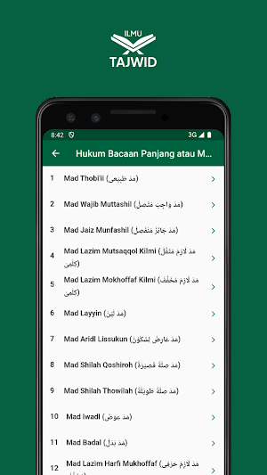 Ilmu Tajwid Lengkap Screenshot 2
