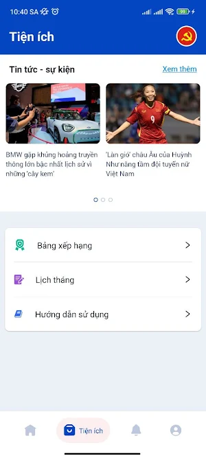 Sổ tay đảng viên VNPT Screenshot 2