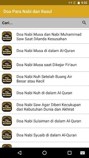Doa Para Nabi & Rasul Screenshot 2