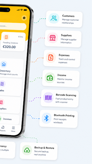 POS, Invoice & Stock - Rotonda Screenshot 1