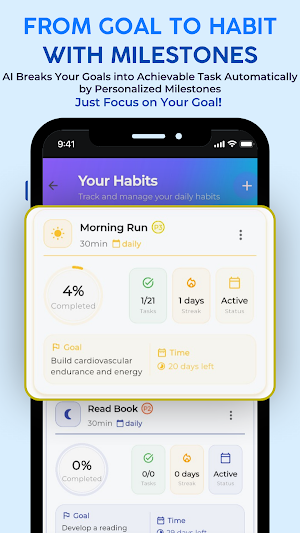 ChronoPlan: AI Habit Tracker Screenshot 1