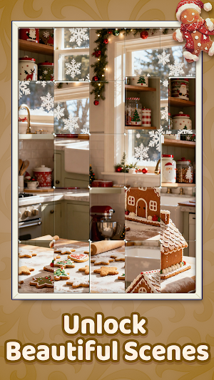 Jigsort® Xmas: Solitaire Fun Screenshot 3