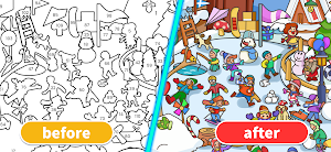 Happy Sticker: Color By Number Screenshot 0