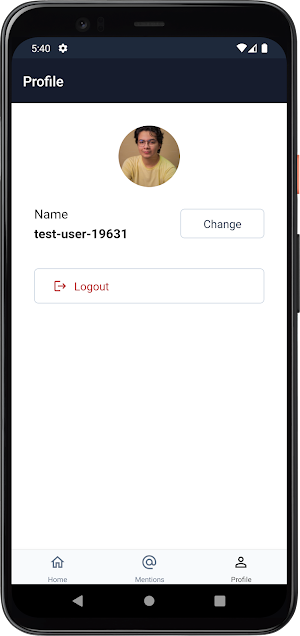 PubNub Chat SDK Demo Screenshot 3