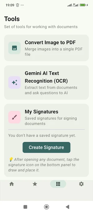 Oymo PDF Reader Screenshot 1