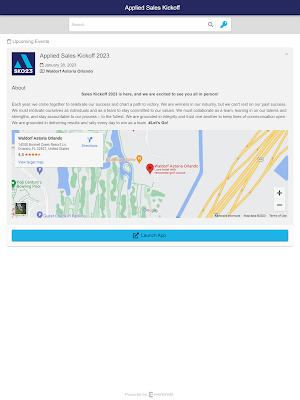 Applied Sales Kickoff Screenshot 3