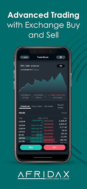 AFRIDAX: Buy Bitcoin & Crypto Screenshot 0